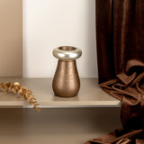 Nourhan - Incense Burner - Bronze & Silver