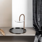 Nourhan - 2 Tier Plate - Black Walnut