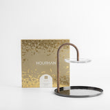 Nourhan - 2 Tier Plate - Black Walnut