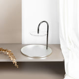 Nourhan - 2 Tier Plate - Silver