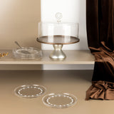 Nourhan - Cake Set (9-Pc) - Bronze & silver