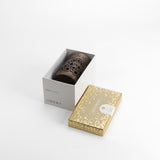 Nourhan - Large Candle Holder - Bronze & Silver