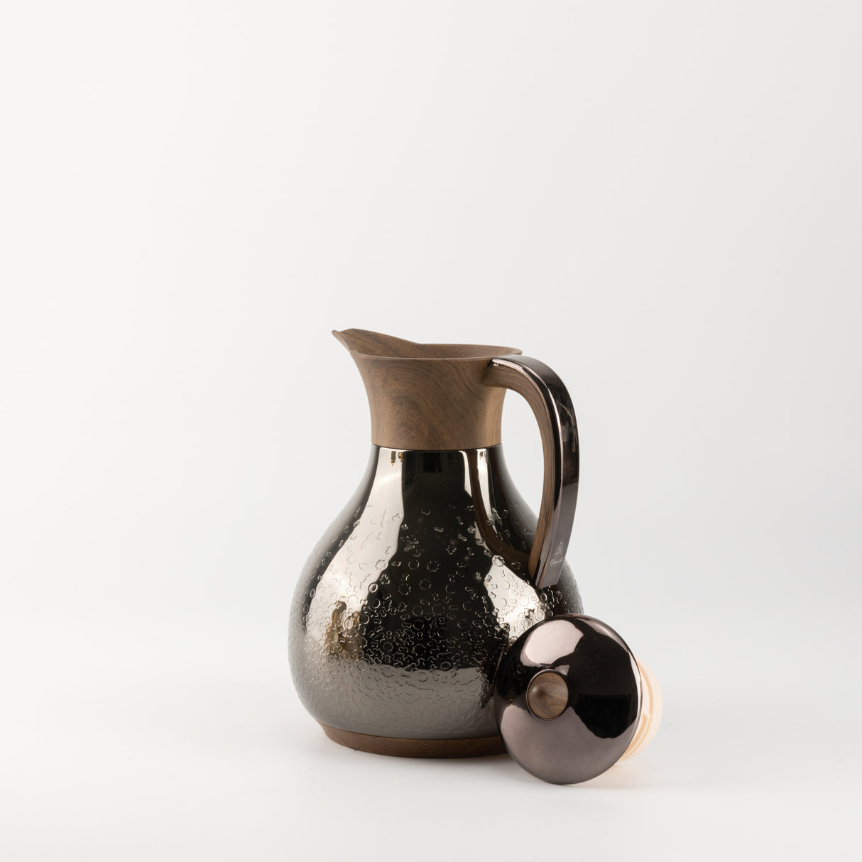 Nourhan - Vacuum Flask/Thermos - Black Walnut