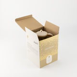 Nourhan - Vacuum Flask/Thermos - Beige & Matt Gold