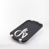 Sidrah - Serving Tray  - Midnight Silver