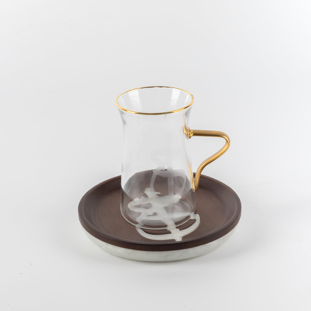 Sidrah - Tea Set (18-Pc) - Walnut Gold