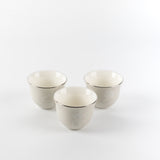 Sidrah - Tea Set (18-Pc) - Midnight Silver