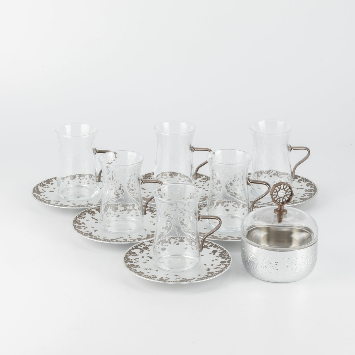 Octara - Serving Tray - Ivory & Gold