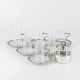 Octara - Serving Tray - Ivory & Gold