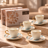 Bundle- Amal Turkish Coffee Duo (Set of 2)-Blue & Gold