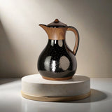 Nourhan - Vacuum Flask/Thermos - Black Walnut