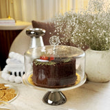 Nourhan - Cake Set (9-Pc) - Silver