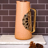 Rosette - Thermos/Vacuum Flask - Orange & Gold