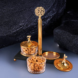 Zuwar - Snack Serving Set (2 Bowls) - Black & Gold