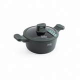 Julia Elite Pro 8" Nonstick Cooking Pot with Lid – Green