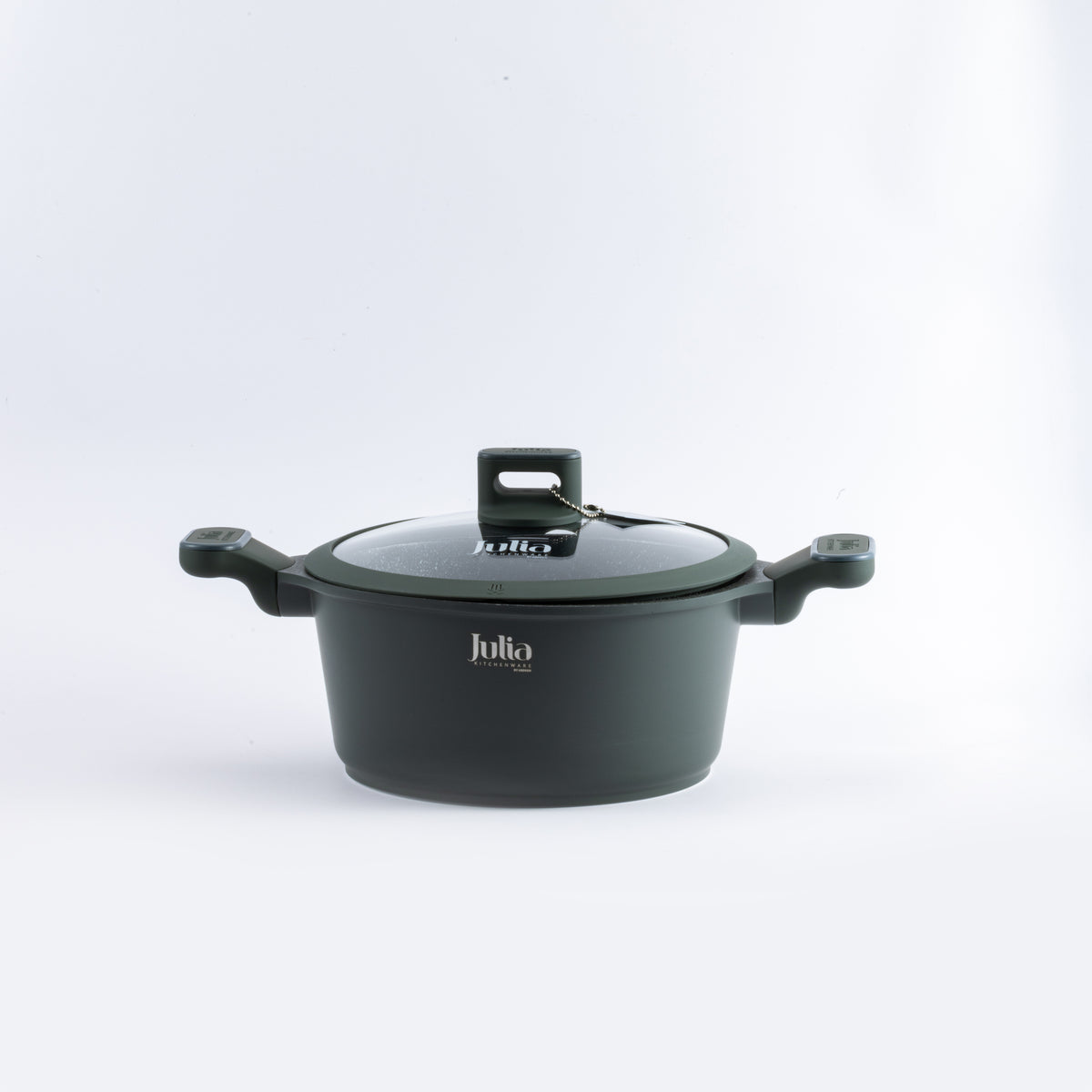 Julia Elite Pro 9.5" Nonstick Cooking Pot with Lid – Green