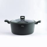 Julia Elite Pro 12.5" Nonstick Cooking Pot with Lid – Green