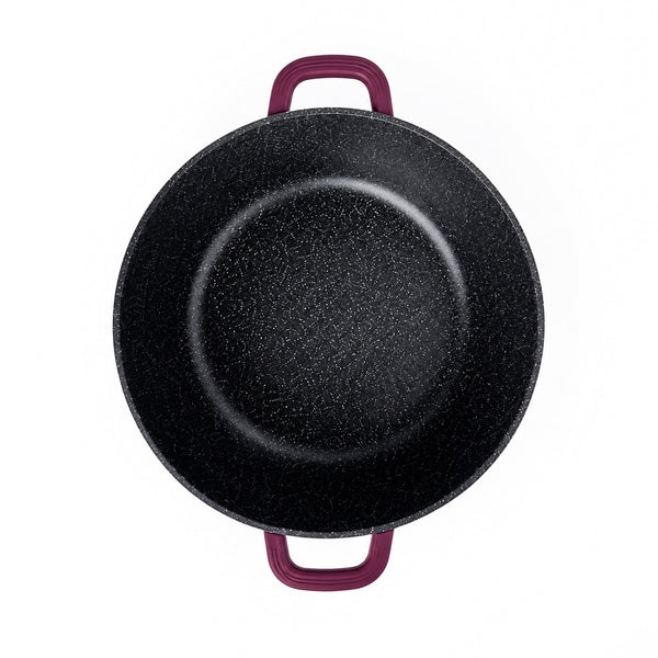 Julia Elite Berry 8-Piece Nonstick Cookware Set – Berry