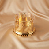Jiwar - Small Sleek Plate Stand - Gold