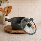 Julia Elite Pro 11" Nonstick Cooking Pot with Lid – Green