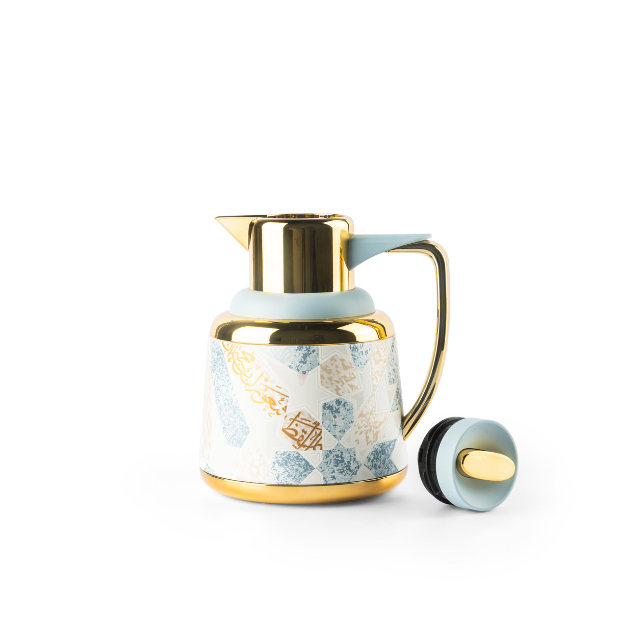 Amal - Vacuum Flask - Blue & Gold