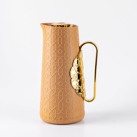 Rosette - Thermos/Vacuum Flask - Orange & Gold