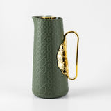 Rosette - Thermos/Vacuum Flask - Green & Gold