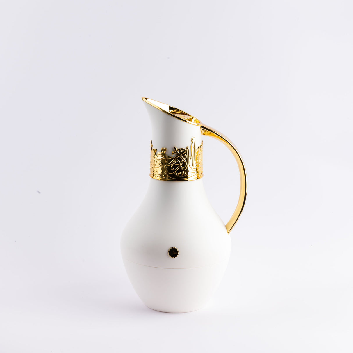 Atheer - Vacuum Flask / Thermos - White & Gold