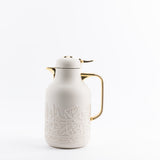 Jiwar - Vacuum Flask / Thermos - Beige & Gold