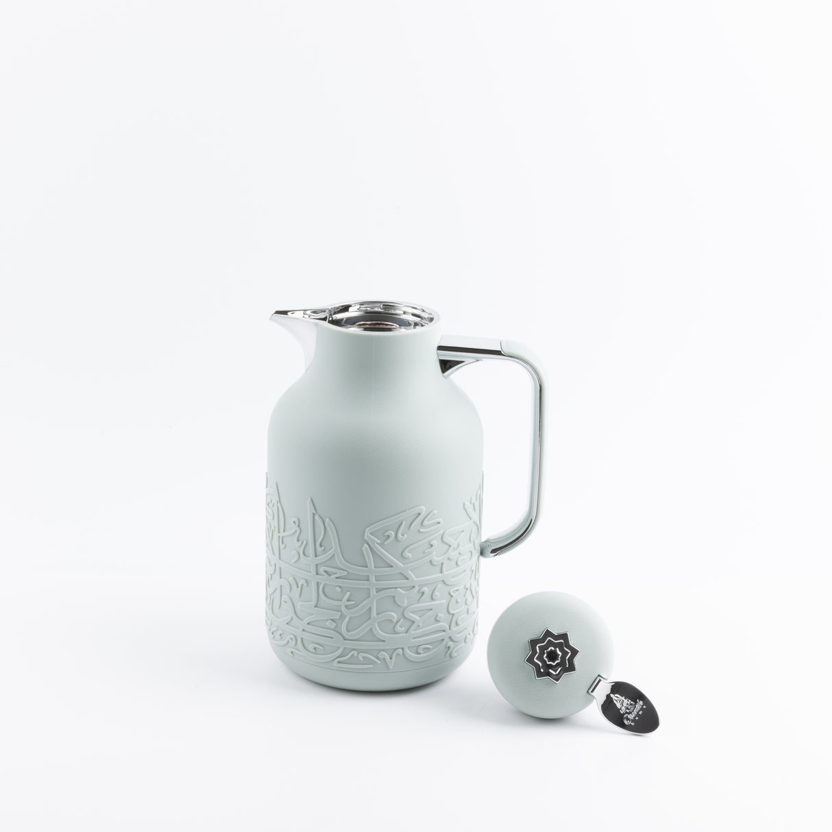 Jiwar - Vacuum Flask / Thermos - Green mint & Silver