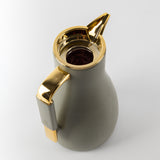 Octara - Vacuum Flask / Thermos (Set of 2)- Grey & Gold