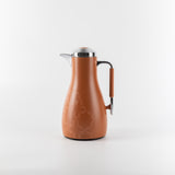 Octara - Vacuum Flask / Thermos (Set of 2)- Orange & Silver