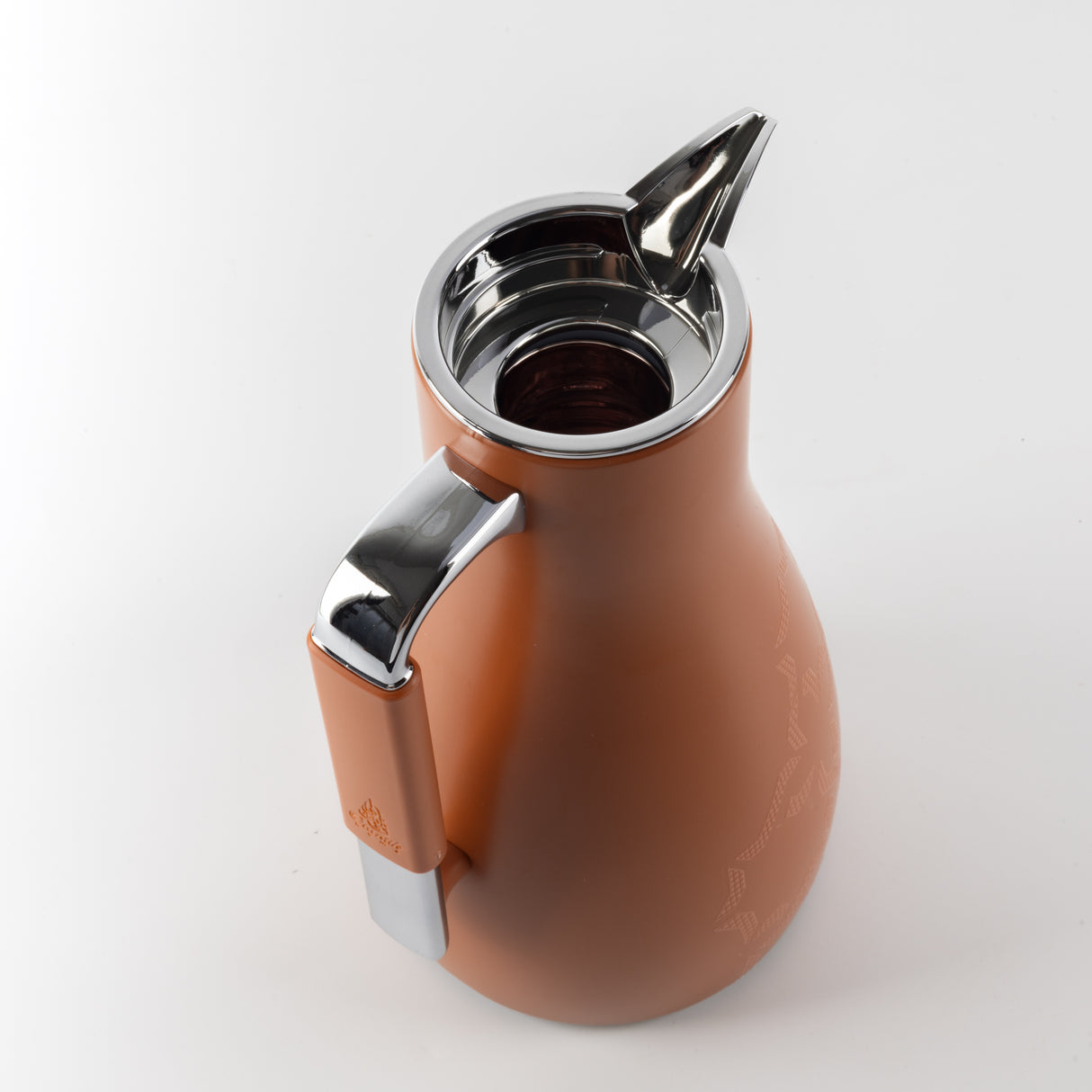 Octara - Vacuum Flask / Thermos (Set of 2)- Orange & Silver