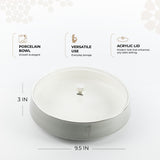 Liqa'a - Large Decorative Canister - Grey & Silver