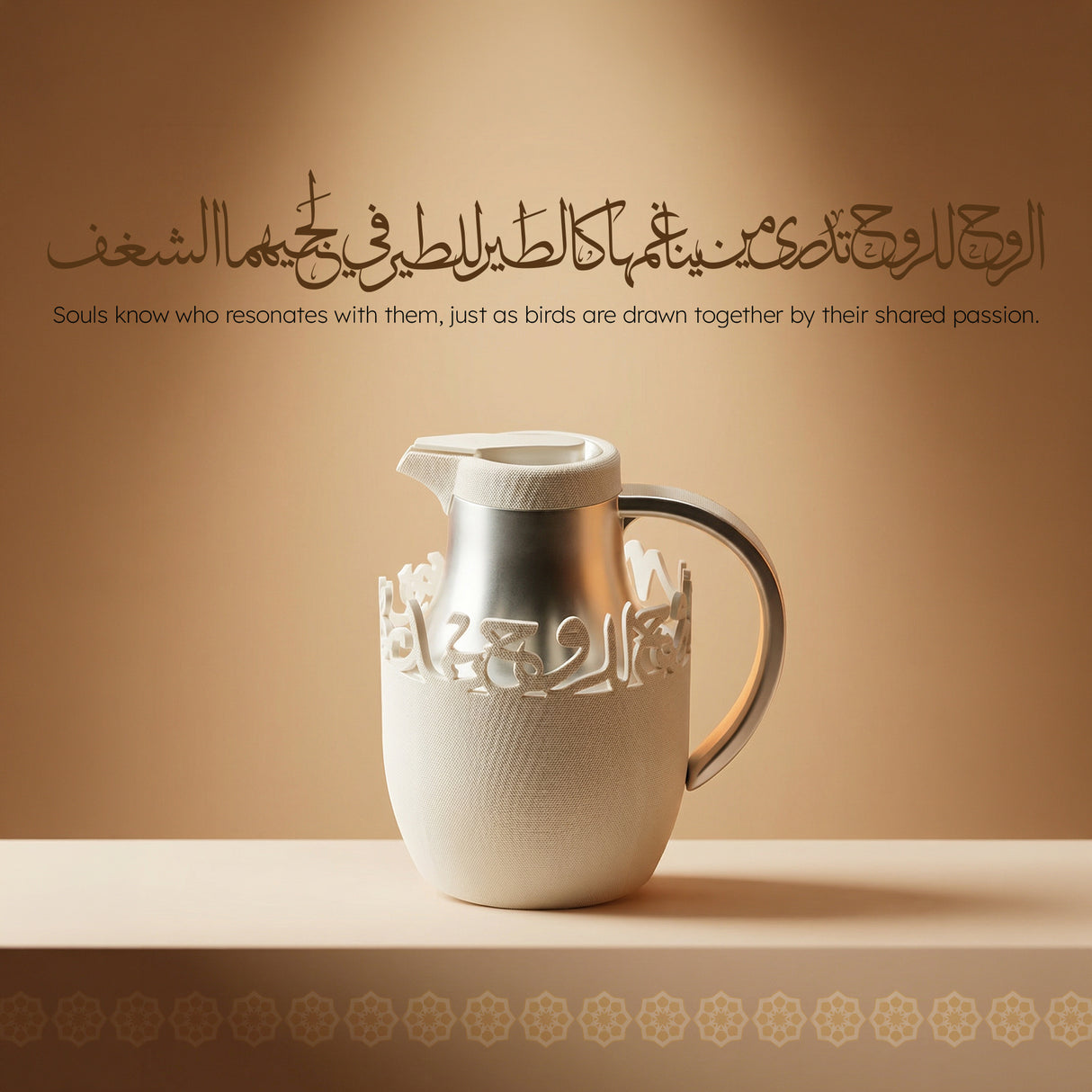 Mirral - Vacuum Flask / Thermos - White & Silver