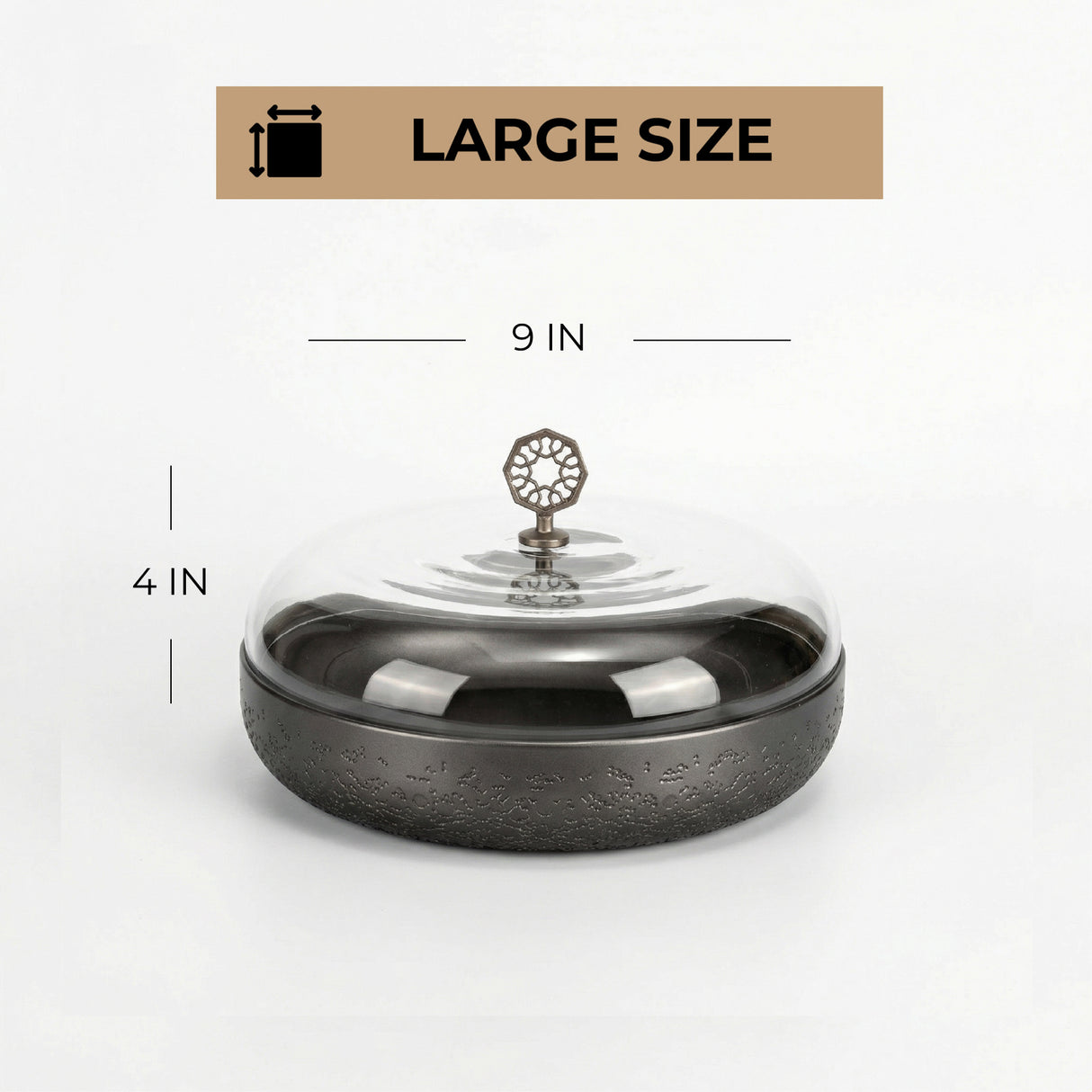 Nourhan - Large Canister - Black Walnut