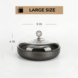 Nourhan - Large Canister - Black Walnut