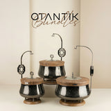 Nourhan Catering Set - Black Walnut