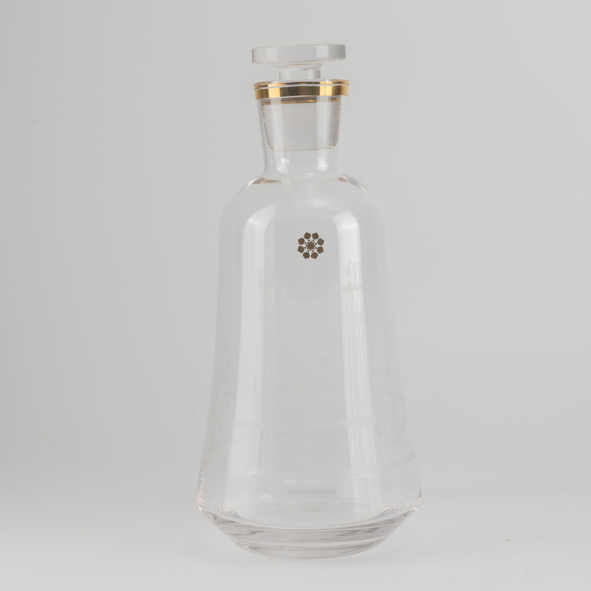 Mirral- Jug with 6 Tall glass cups - Gold