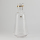 Mirral- Jug with 6 Tall glass cups - Gold
