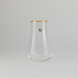 Mirral- Jug with 6 Tall glass cups - Gold