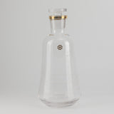 Mirral- Jug with 6 Short glass cups - Gold