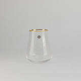 Mirral- Jug with 6 Short glass cups - Gold