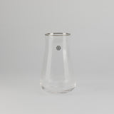 Mirral- Jug with 6 Tall glass cups - Silver