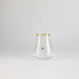 Nourhan - Jug with 6 Short glass cups - Gold