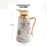 Marisella - Vacuum Flask / Thermos - Pink & Gold