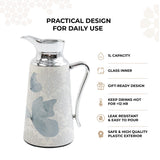 Veloura - Vacuum Flask / Thermos - Grey & Silver