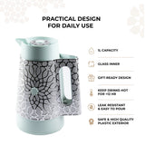 Asala - Vacuum Flask / Thermos - Teal & Silver