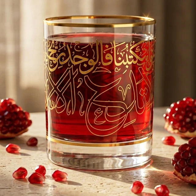 The Luxe Glassware Set – Gold