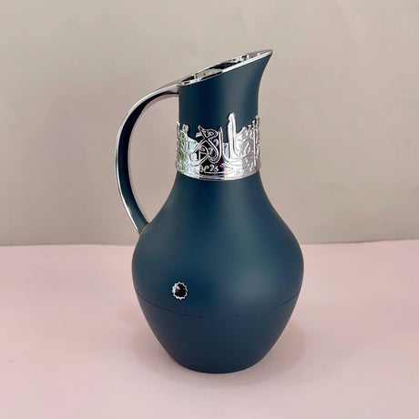 Atheer - Vacuum Flask / Thermos - Dark Blue & Silver